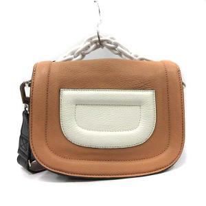 PIERRE HARDY ALPHA VILLE ハンドバッグ ワンハンドル ショルダーバッグ 2way チェーン レザー マルチカラー