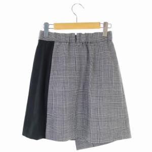 Diagram GRACE CONTINENTAL 19AW 千鳥格子切替タイトスカート 36 グレー