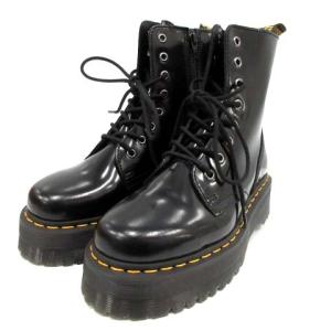 Dr.Martens JADON 8ホール ブーツ ワーク ショート レザー UK5 24cm 黒