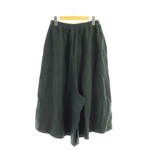 nest Robe リネン サルエルパンツ イージー 緑 グリーン