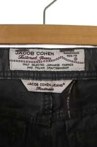 JACOB COHEN JEANS コットンツイルトラウザーパンツ スリム ヴィンテージ加工 イタリア製  29 グレー
