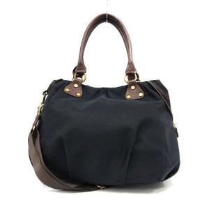 russet ナイロントートバッグ ネイビー