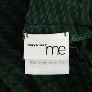 me ISSEY MIYAKE 19SS タートルネック プリーツカットソー ドルマン プルオーバー オーバーサイズ 緑 グリーン