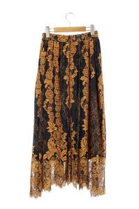 Diagram GRACE CONTINENTAL スカラレースギャザースカート フレア ロング