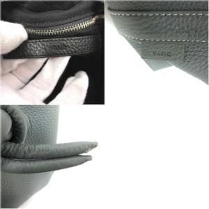 VASIC TOMORROWLAND BOND MINI ハンドバッグ ショルダーバッグ 2way 巾着 レザー 水色