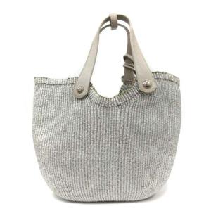 TOFF&LOADSTONE トートバッグ ハンドバッグ タッセル シルバー色