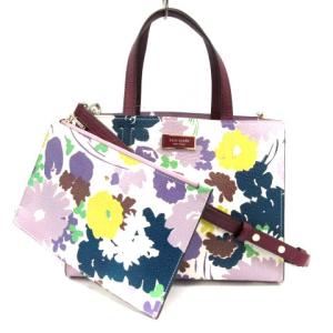 SAM SWING FLORA MEDIUM SATCHEL 2WAY ショルダーバッグ ハンドバッグ 花柄 フラワー レザー