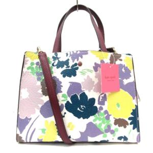kate spade new york SAM SWING FLORA MEDIUM SATCHEL 2WAY ショルダーバッグ ハンドバッグ 花柄 フラワー レザー
