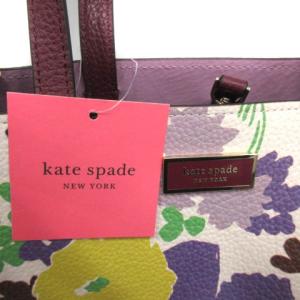 kate spade new york SAM SWING FLORA MEDIUM SATCHEL 2WAY ショルダーバッグ ハンドバッグ 花柄 フラワー レザー