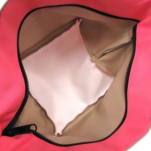 Hervé Chapelier 21SS ナイロン 舟型 トート S ハンドバッグ ミニ ベージュ ピンク 901N