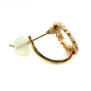 agete ピアス K10 0.01ct ダイヤモンド