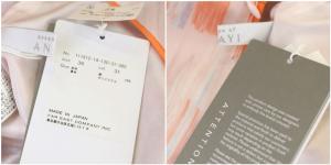 ANAYI essence of anayi 総柄オーガンジーノースリーブワンピース オレンジ