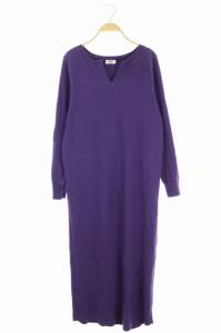 RHC サーマルロングワンピース  S パープル