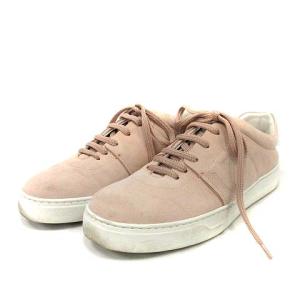 Salvatore Ferragamo スニーカー ローカット ガンチーニ スエード 7.5D 25cm