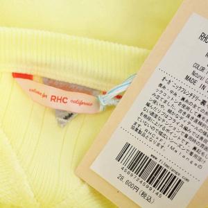 Ron Herman FilMelange for RHC Rib Sweat RAMSEY プルオーバー スウェット 長袖 1 黄色 レモンイエロー