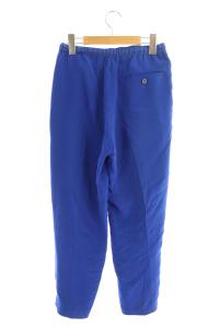 Drawer シルクドロストパンツ 34 ブルー