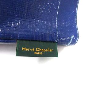 Hervé Chapelier マルシェバッグ トートバッグ 舟型 ナイロン L 青 ブルー 725PP フランス製