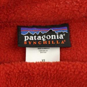 Patagonia シンチラハーフジップフリースプルオーバーボアジャケット XS ボルドー