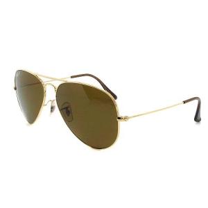 Ray-Ban アビエーター AVIATOR サングラス メタル 茶 ブラウン