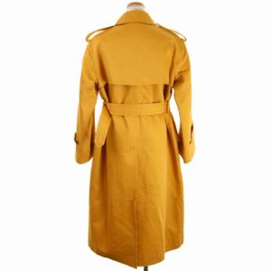 Drawer トレンチコート ベルト付き 38 マスタード