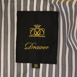 Drawer トレンチコート ベルト付き 38 マスタード