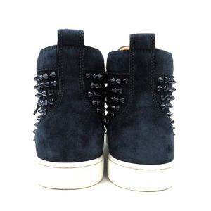 Christian Louboutin スニーカー ハイカット スパイクスタッズ スエード 28cm