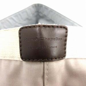 Hervé Chapelier 舟型ハンドバッグ トートバッグ キャンバス グレー