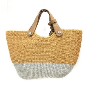 TOFF&LOADSTONE かごバッグ シルバー ベージュ