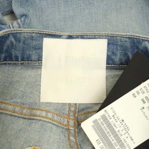 MOTHER SUPERIOR ドゥーズィエムクラス取扱 21SS LIGHT BLUE INSIDER CROP クロップドデニムパンツ