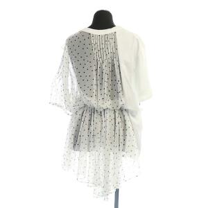 sacai 20SS Polka Dot T-Shirt 切替 2