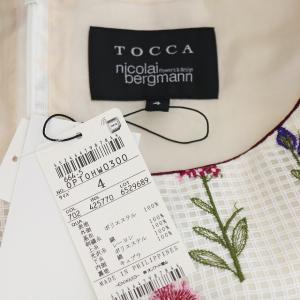 TOCCA × NICOLAI BERGMANN BOTANIC ARCHIVE ボタニック アーカイブ ワンピース 花柄刺繍 フレア