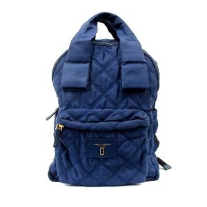 リュックサック デイパック キルティング ナイロン 紺 ネイビー