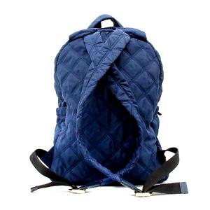 MARC JACOBS リュックサック デイパック キルティング ナイロン 紺 ネイビー