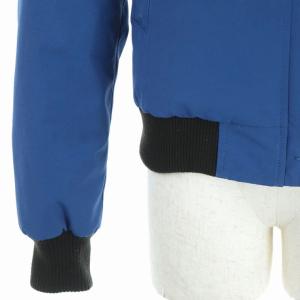 CANADA GOOSE LABRADOR BOMBER ダウンジャケット コヨーテファー S/P  ロイヤルブルー 7967JL