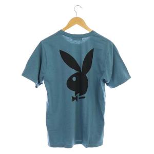 HYSTERIC GLAMOUR PLAYBOY 2013 NOVEMBER COVER Tシャツ S スモークブルー