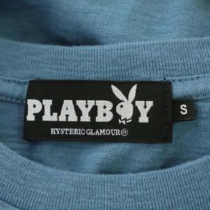 HYSTERIC GLAMOUR PLAYBOY 2013 NOVEMBER COVER Tシャツ S スモークブルー
