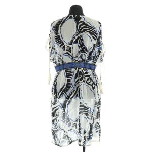 Emilio Pucci プッチ柄コットンワンピース 38 ホワイト