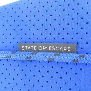 STATE OF ESCAPE ロンハーマン取扱い トートバッグ ナイロン 青 ブルー