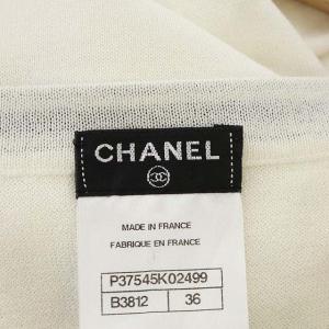 CHANEL ココマーク ラインデザイン  36 白 黒 ホワイト ブラック