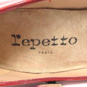 Repetto ワンストラップエナメルパンプス 36 レッド
