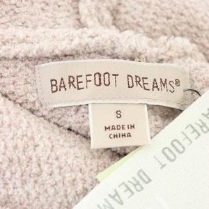 BAREFOOT DREAMS プルオーバーフーディー パーカー ニット S ピンク