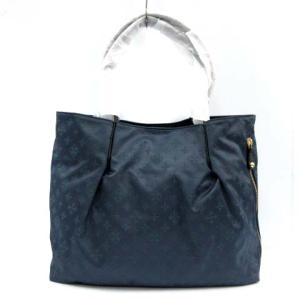 russet New 親子Bag ハンドバッグ ショルダーバッグ 2WAY 総柄 ナイロン モノグラム 紺 ネイビー RT17S1214770100
