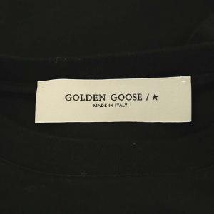 GOLDEN GOOSE ドゥーズィエムクラス取り扱い 20SS GOLDEN(TIGER) Tシャツ カットソー 半袖 プリント 虎柄 黒 ブラック
