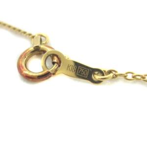 MARIHA 水のネックレス ペンダント ダイヤモンド 0.05ct K18 750 ゴールド