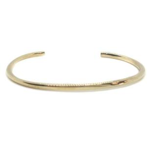 Lilas K10YG 2.5パイプCガタ バングル K10 ゴールド