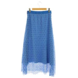 Diagram GRACE CONTINENTAL 19SS サークルレースフレアスカート 38 ブルー