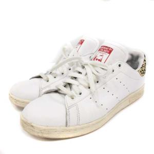 adidas Originals STAN SMITH スニーカー レザー レオパード ホワイト 