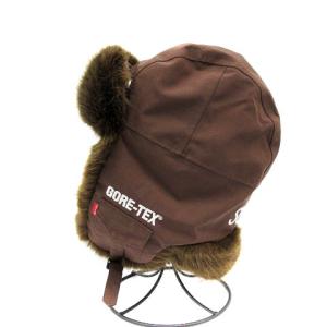 Supreme GORE-TEX パイロットキャップ ナイロン ファー ブラウン