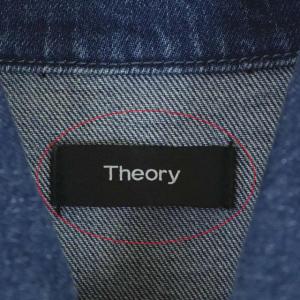 Theory 20SS WORK コットンデニムジャケット インディゴ