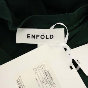 ENFOLD 20SS CUT AND SEWN ノースリーブアシンメトリーチュニック 38